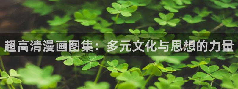 羞羞漫画正版：超高清漫画图集：多元文化与思想的力量