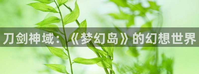 羞羞漫画在线入：刀剑神域：《梦幻岛》的幻想世界